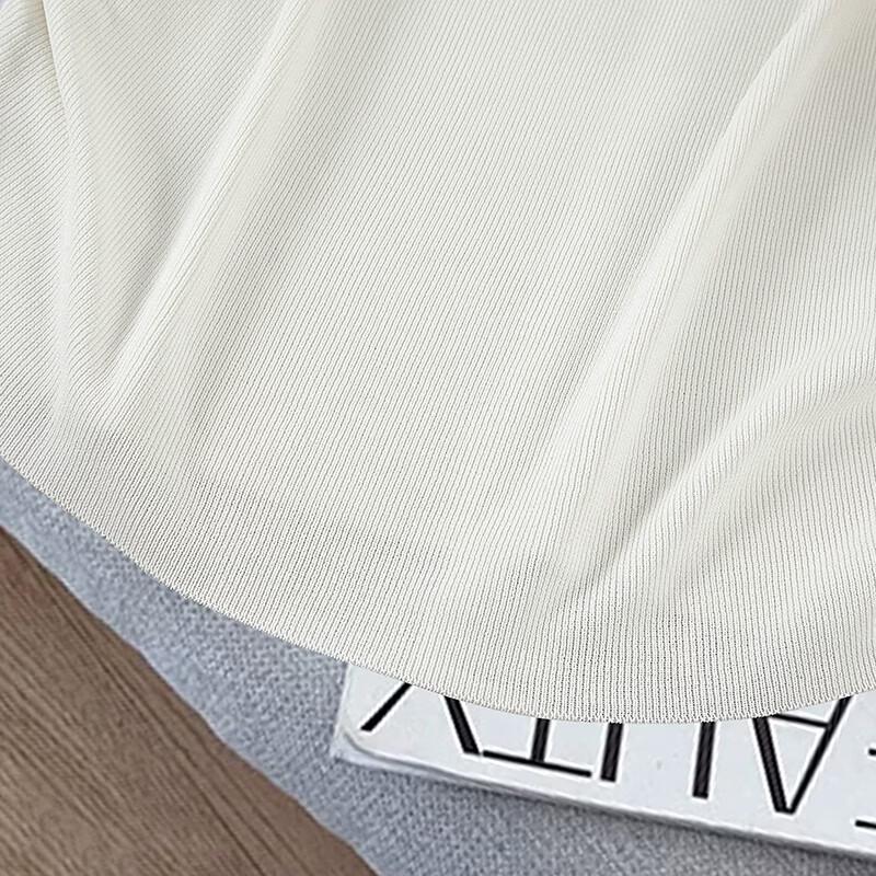She Pool Asymmetrical Pleated Knit T-Shirt