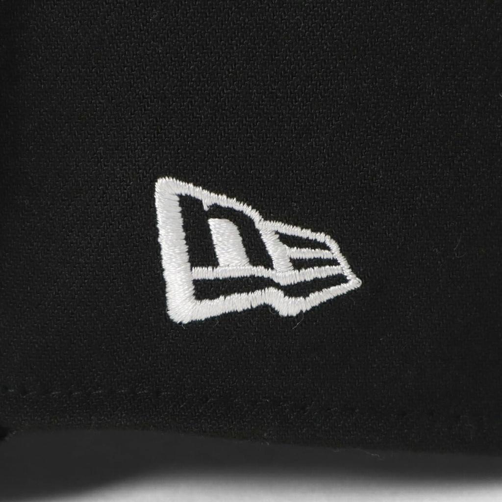 [New Era] Cap, Plain, Black, Black, SM, 970SS, BASIC BLK WHI, 25J