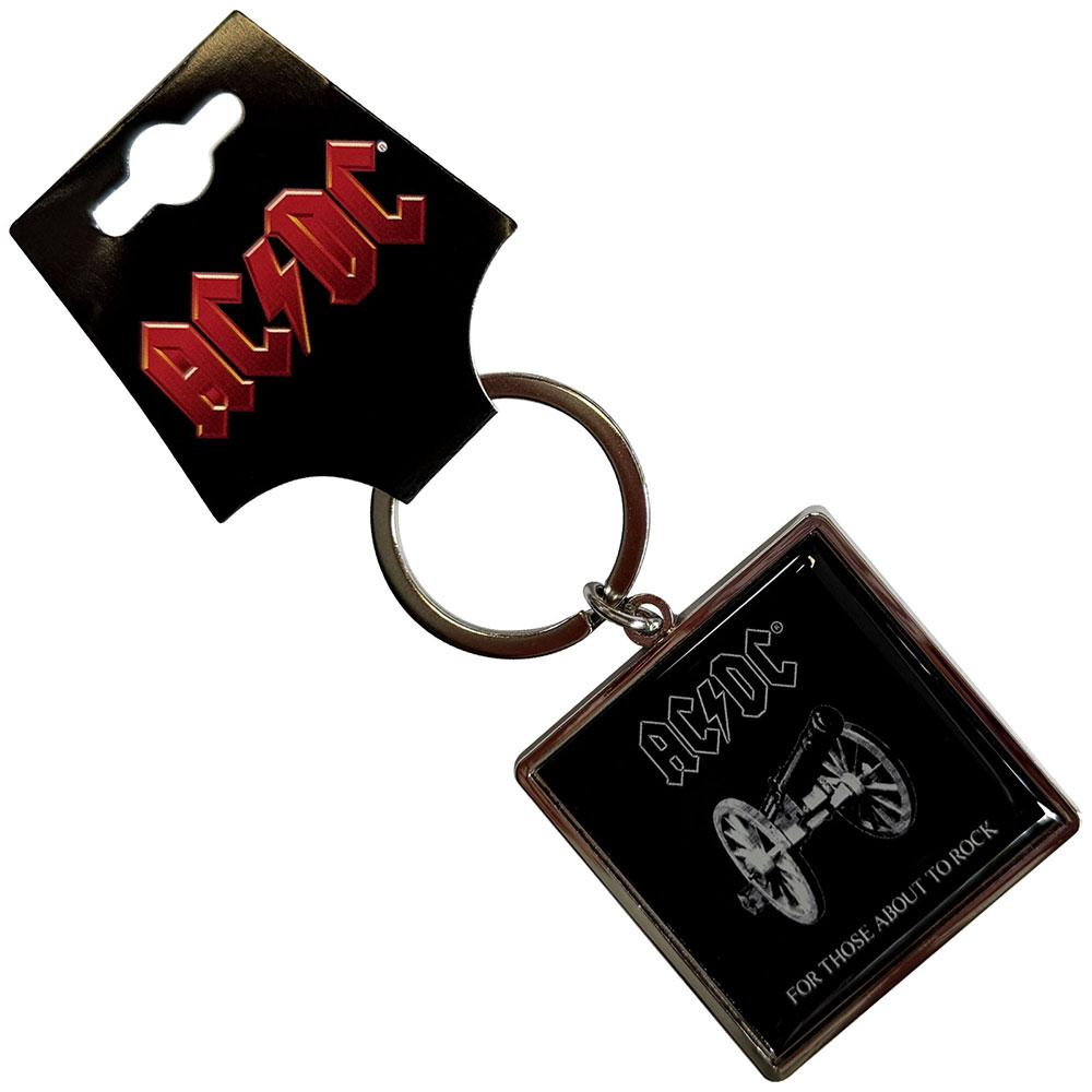 AC/DC For Those About To Rock Logo Outline Keyring