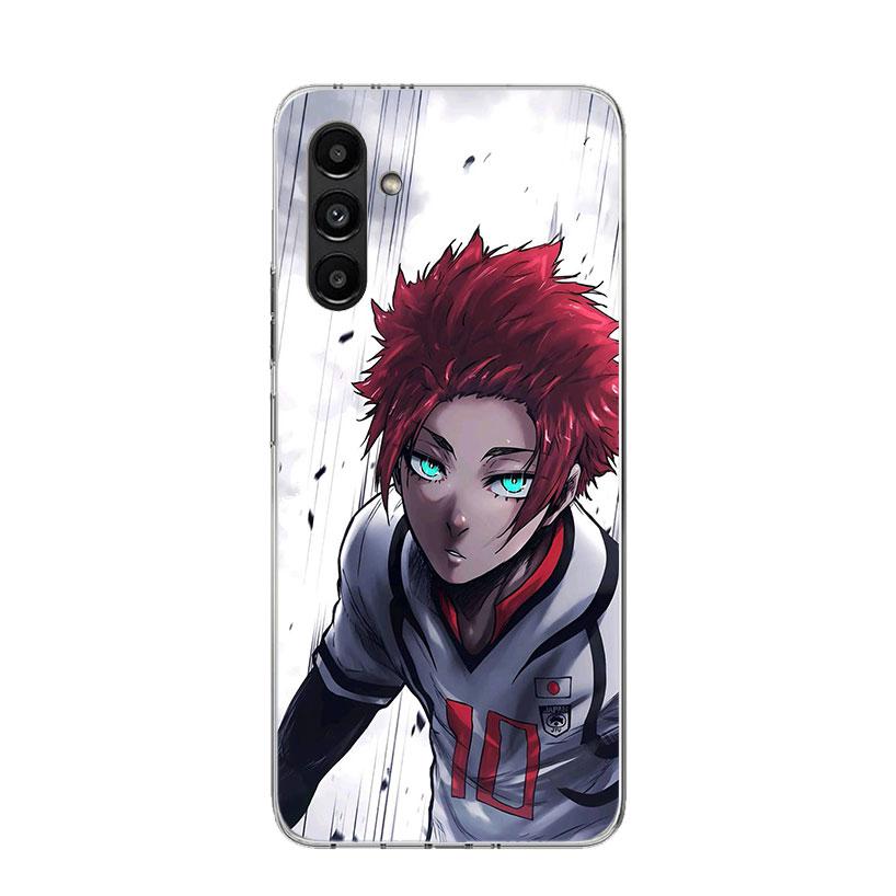 Blue Lock Shidou Ryusei Phone Case for Samsung Galaxy A17 A16 A15 A14 A13 A57 A56 A55 A54 A53 A37 A36 A35 A34 A33 A26 A25 A24 A2