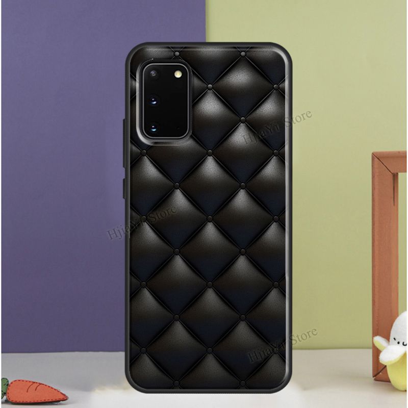 Quilted Texture Sofa Pattern Case For Samsung Galaxy S20 FE S21 S22 Ultra S8 S9 S10 e Note 10 Plus Note 20 Ultra Cover