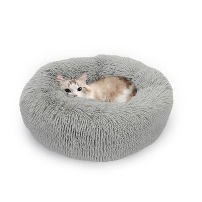 Cat Kennel Pet Kennel Mat Plush Round Kennel To Keep Warm In Winter for Small and Medium-sized Dogs