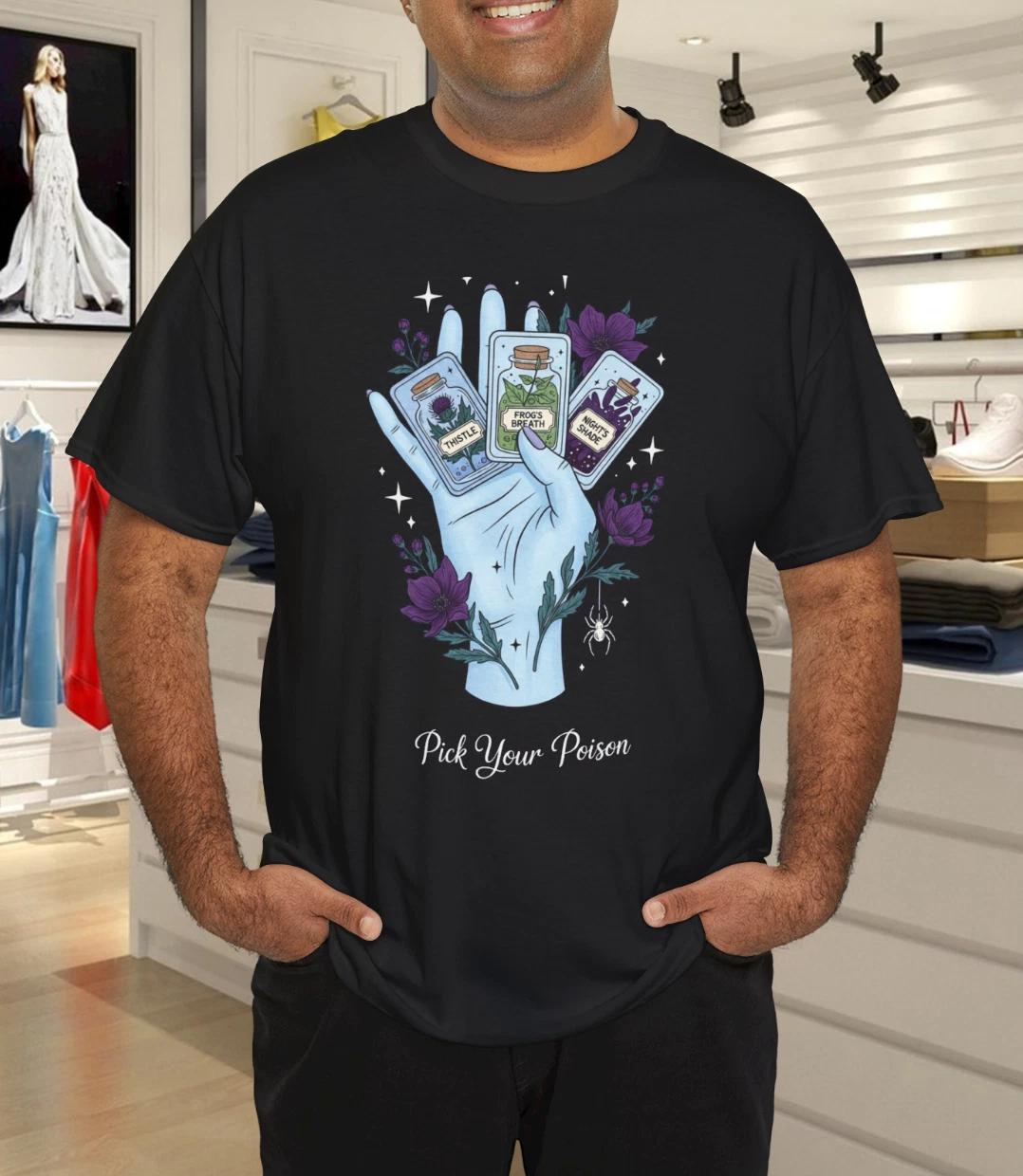 

Nightmare Before Teal Sally Pick Your Poison T-Shirt 4XL