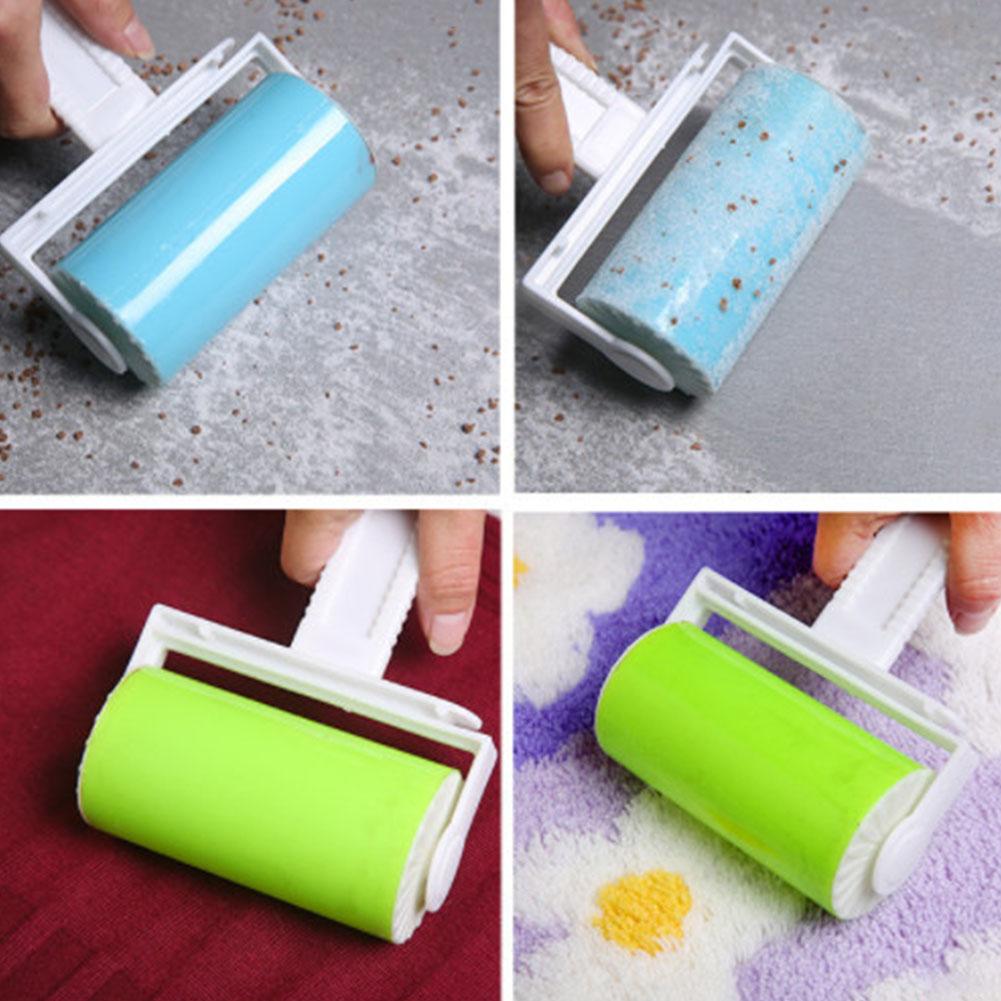 Medium Washable Sticking Roller for Clothes Carpet Pet Hair Dust Lint Cleaning