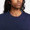 Nike FFF Logo Color Block Pocket Design Round Neck Loose Short Sleeve T-Shirt Men Tops Navy-Blue DN1157-410