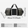 Dry and Wet Separation Travel Duffels Bags Large Capacity Gym Bag Sports Shoulder Bag  Pilates