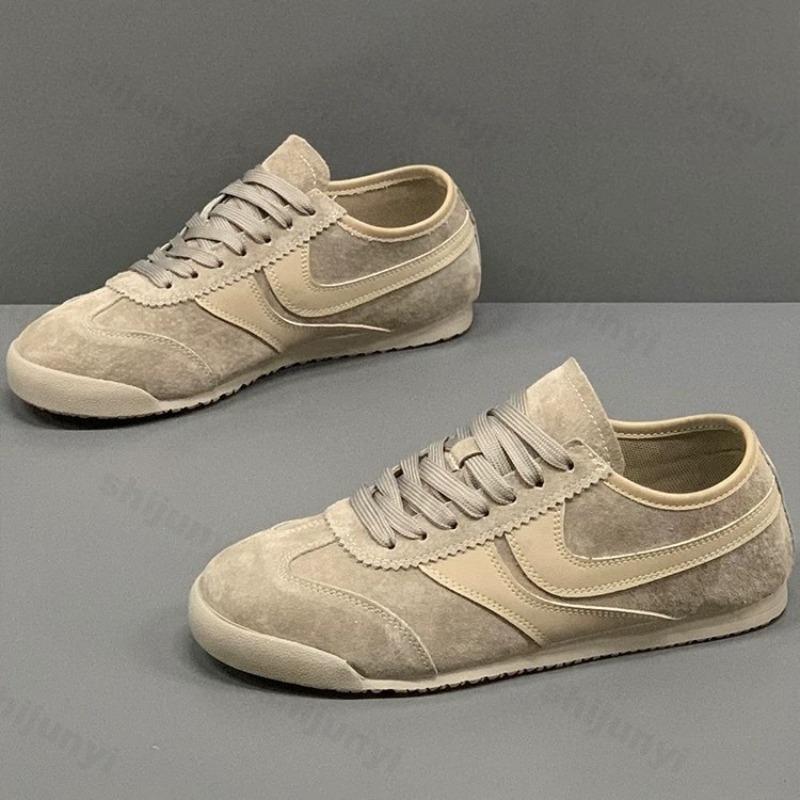 Men's Casual Sports Shoes 2025 Summer Fashion Non-slip Man Walking Sneakers Comfortable Anti Slip Outdoor Running Skate Shoes