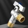 Water Shut Down Valves With Handle Water Flow Control Valves Hot/Cold Water Turn Angle Stop Valves Bathroom Accessroies
