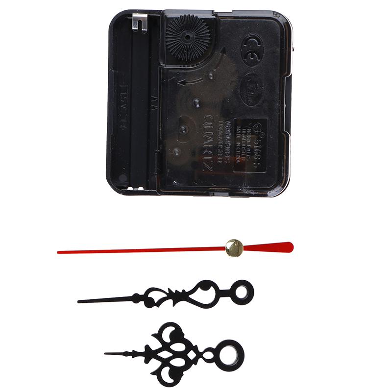 1 Set Hanging DIY Quartz Repair Movement Clock Mechanism Parts Quartz Watch Silent Wall Clock Movement With Needles