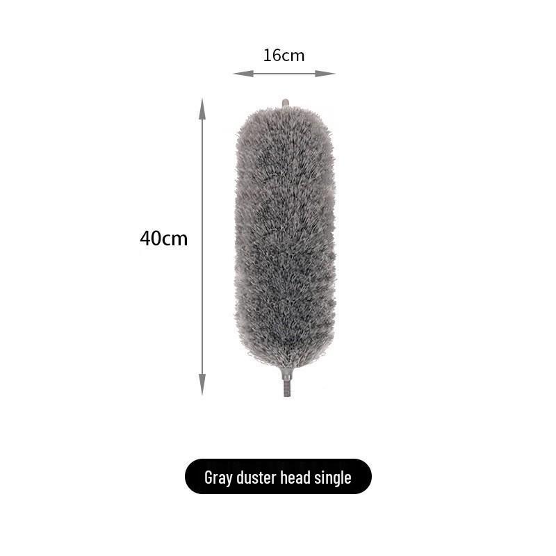 Telescopic Electrostatic Feather Duster for Ceiling and Cobweb Cleaning