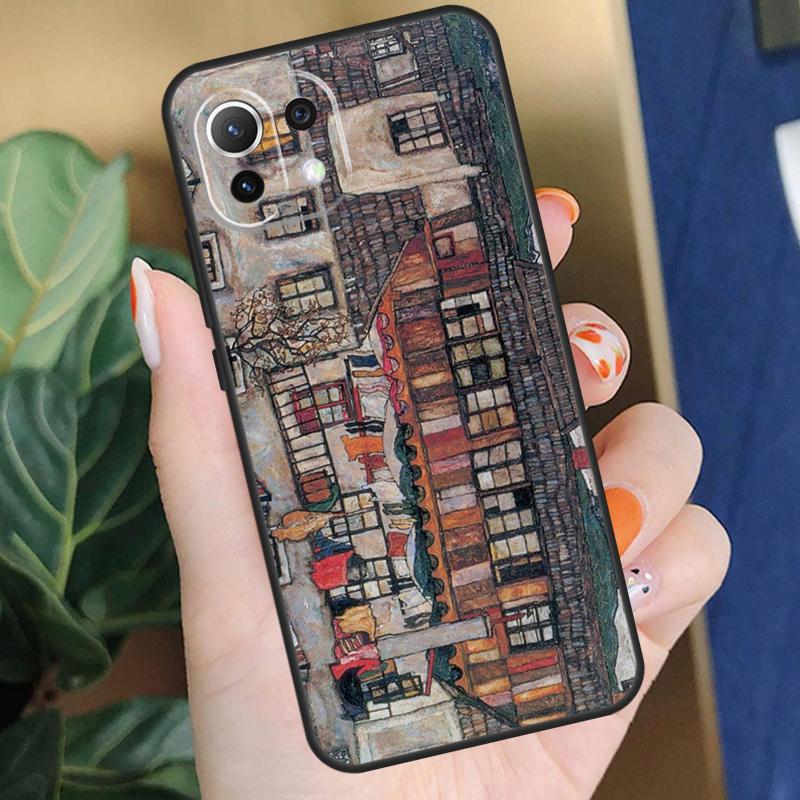 Egon Schiele Kunst Hülle Für Xiaomi 15 14 Ultra 13T 14T 15T Pro 17 Pro Max POCO X7 Pro X5 X6 F5 F6 F7 F8 Hülle
