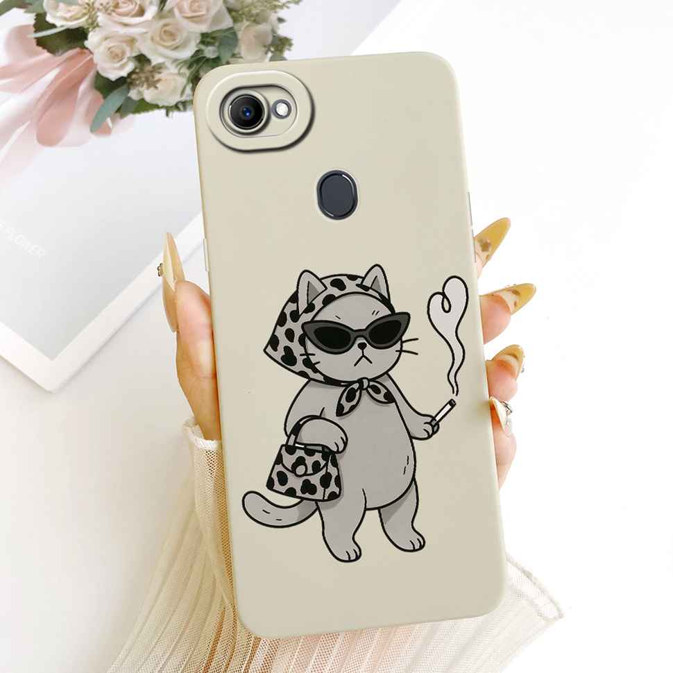 Beautiful Flowers Case For Oppo F7 Case CPH1819 CPH1821 Soft Silicone Fundas Phone Cases For Oppo F7 F 7 4G Cover Fundas