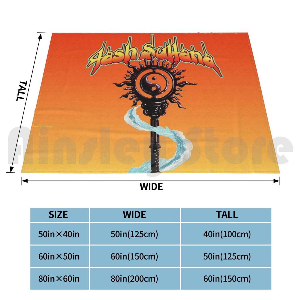 Threetow Tash Uk World Tour Blanket For Sofa Bed Travel Live Sultana Concert Cover American Europe
