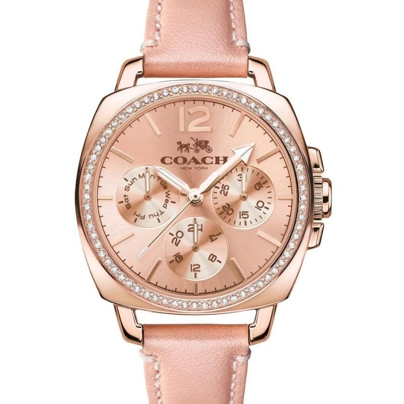 

COACH Boyfriend Dress Watch ROSEGOLD 14502235 рожевий колір золота