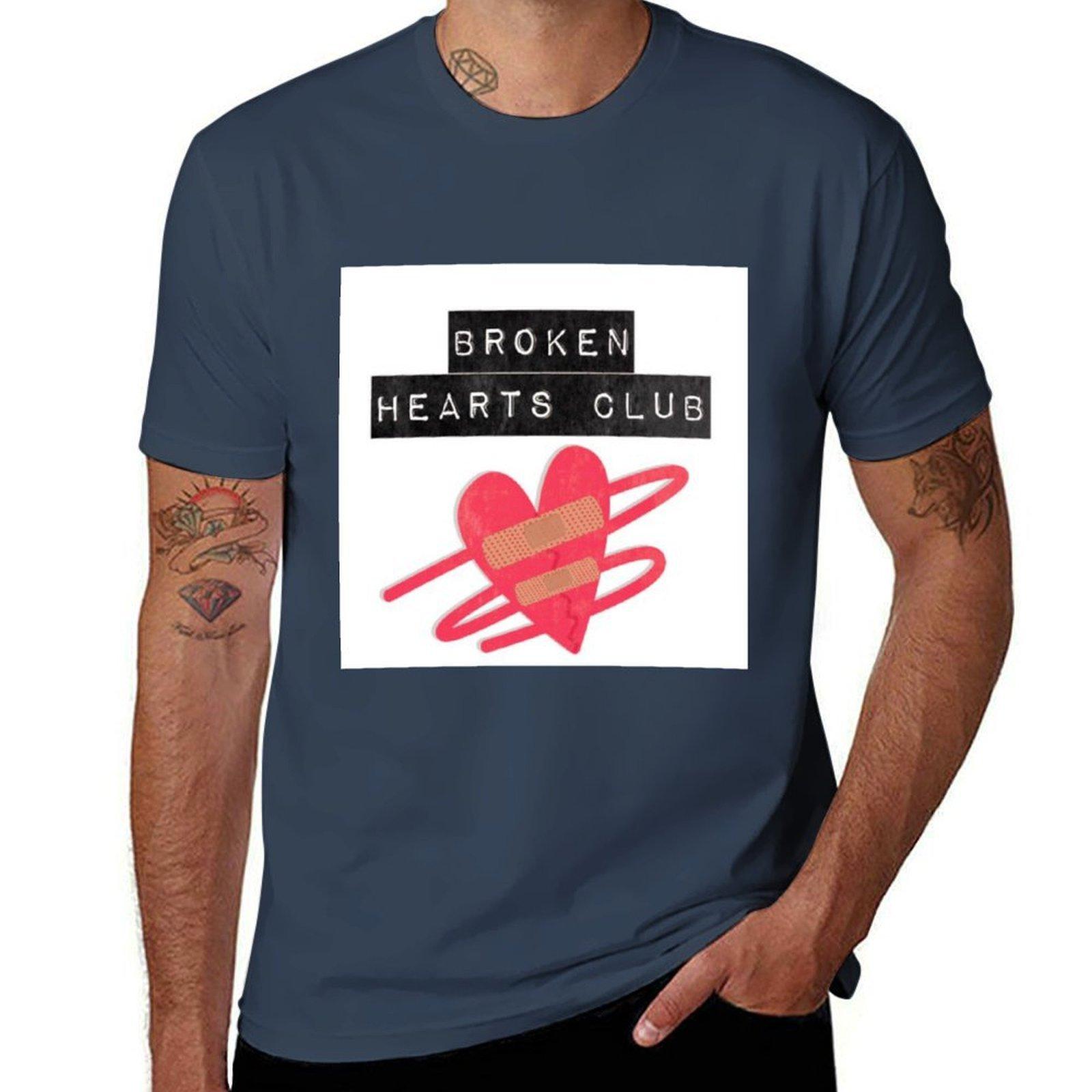 Broken Hearts Club Tshirt Lightweight Sport Basic Tshirt S