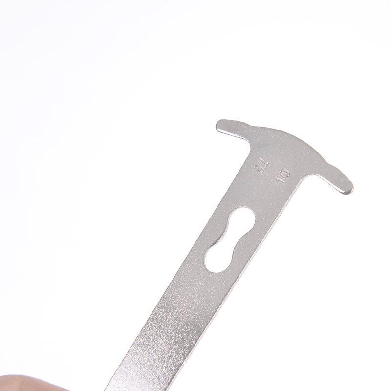 Verktøy for måling av slitasje på sykkelkjede for terreng- og landeveissykler