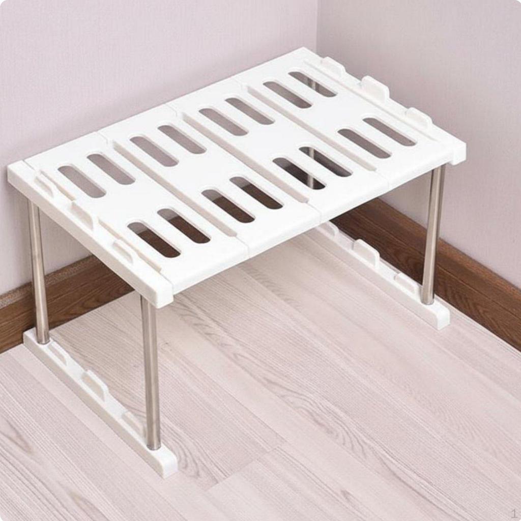 Foldable Kitchen Shelf Space Saving Stainless Steel Stackable Sink