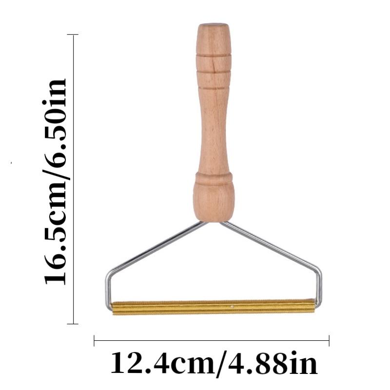 

Роликовый удалитель шерсти домашних животных, средство для чистки дивана и ковра, многоразовый деревянный инструмент для чистки пальто