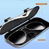 Custodia Premium per Occhiali da Parasole per Auto Interno in Floccato Porta Occhiali da Sole per Auto Accessori Interni Auto