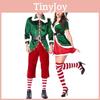 Luxurious Adult Christmas Santa's Helper Elf Cosplay Costume For Festive Parties