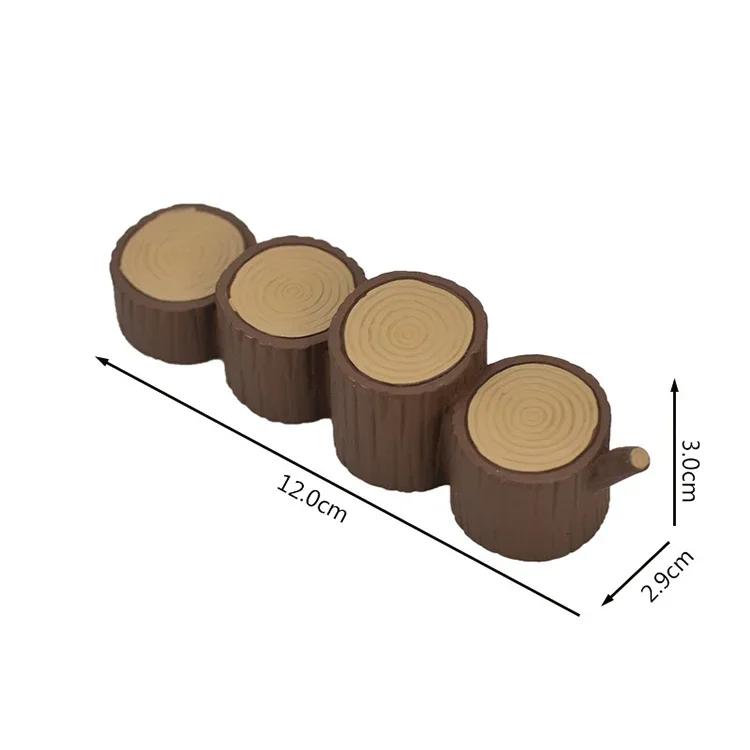 1pc Scene Decoration Christmas Series Bookshelf Decorationt Collectible Home Decoration Garden Resin Craft Toy Bonsai Ornaments