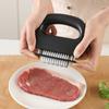 Meat Tenderizer Tool with Stainless Steel Needles for Beef Pork Chicken Kitchen Meat Softener with Ergonomic Handle for Even Marinade Penetration