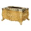 European Tissue Box Large Capacity Easy Access Tissue Box Cover Acrylic Paper Napkin Holder Luxurious Home Decoration