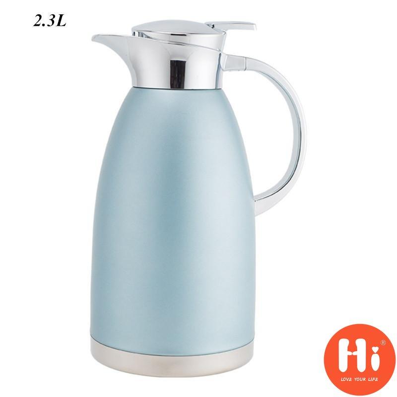 Hi Edelstahl-Isolierung, Vakuum-Thermo-Wasserkrug, Thermokaraffen, Reise-Wasserflasche, Wasserkocher, Kaffeekanne
