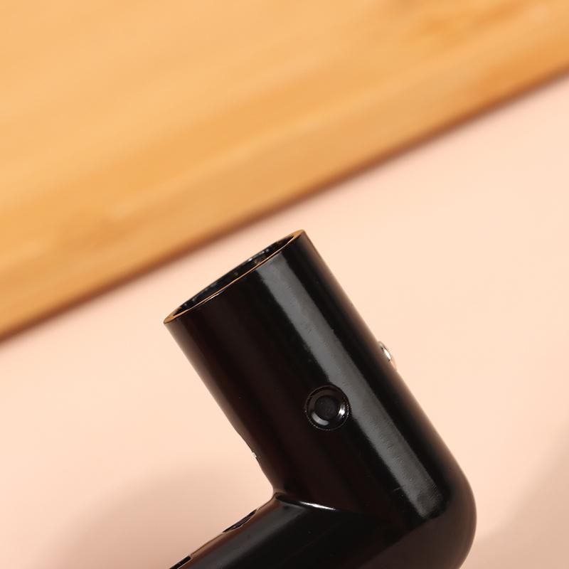 1Pc Audio Adapter Plug Adjustable Male To Female Right Angle Xlr Connector Metal Adapter 3Pin Black (Xlr 90 Degree Adapter)