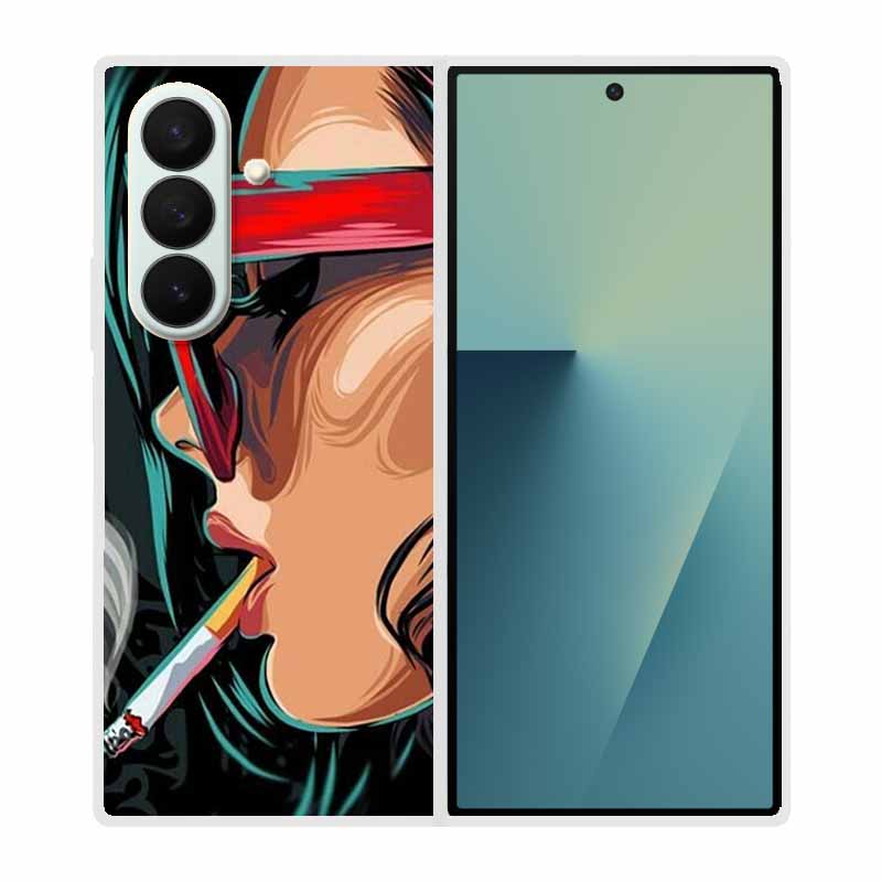 Phone Case For Galaxy Z Fold7 5G 2025 Cases Fashion Protective Back Cover for Samsung Galaxy Fold7 5G Z Fold 7 Hard Shell Fold 7