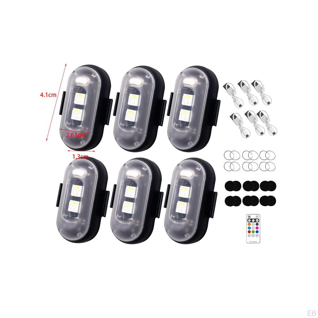 LED Aircraft Strobe Lights Practical Waterproof for Motorcycles Cars