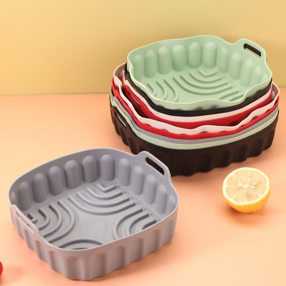 Square Oven Trays Non-stick Kitchen Baking Mold Gifts Air Fryer Mat