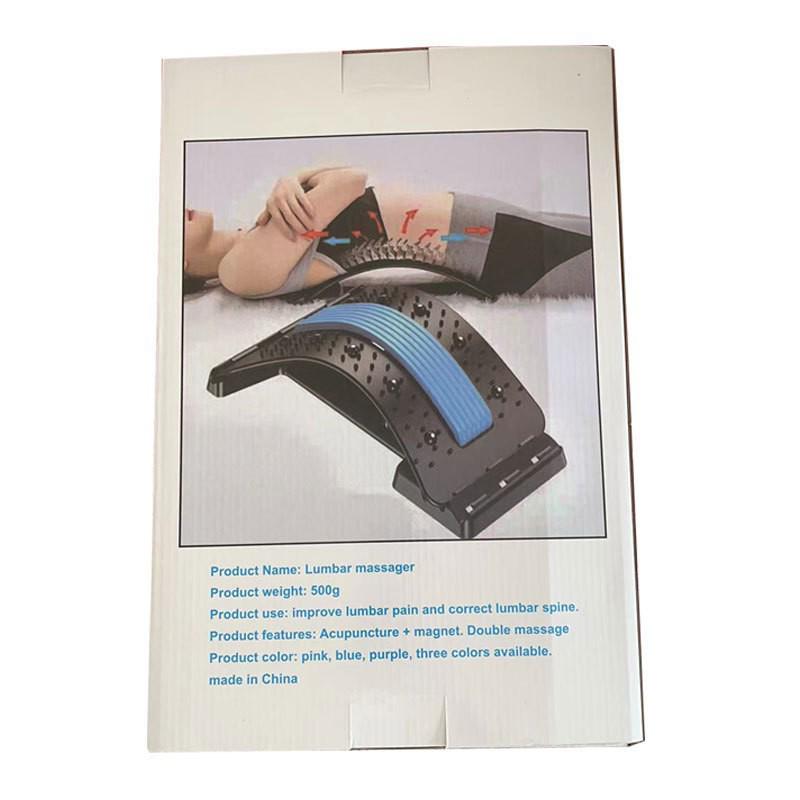 Lumbar Spine Corrector and Massager Backrest
