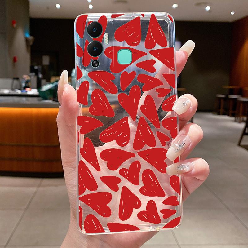 Case For Infinix Hot 12 Play Cover X6816 Cute Cool Boys Girls Transparent Soft Silicone Cases For Infinix Hot 12i Hot12 Pro Capa