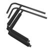 2pcs Kayak Storage Rack Wall Mount Kayak Hooks for Garage Utility Storage Hangers for Canoe Surfboard Ladders