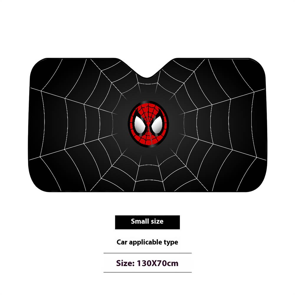 

Spider Man Car SunShade Windshield Funny Sun Shade Foldable UV Ray Sun Visor Protector Sunshade For Front Window z2
