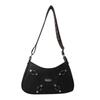 Monochromatic Shoulder Stitching Bag for Women Crossbody Underarm Bag High Quality New Niche Design Luxury