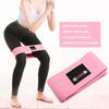120Lbs Resistance Loop Exercise Bands Legs Butt Hip Yoga Fitness Workout Stretch Band Pink L