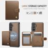 For Samsung Galaxy S26+ Magnetic Case JEEHOOD J09 RFID Blocking Card Holder Leather Back Phone Cover