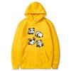 Autumn and Winter Chinese Panda Cartoon Printed Hoodie Classic Style College Style Men's and Women's Hoodies Daily Warm