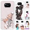 Mom Baby Girls Phone Case for Xiaomi Poco X5 X6 X7 Pro F7 Ultra M7 Redmi 15 15C 13 13C 12 12C 10 10A 10C 9 9A 9C 9T Shell Poco X