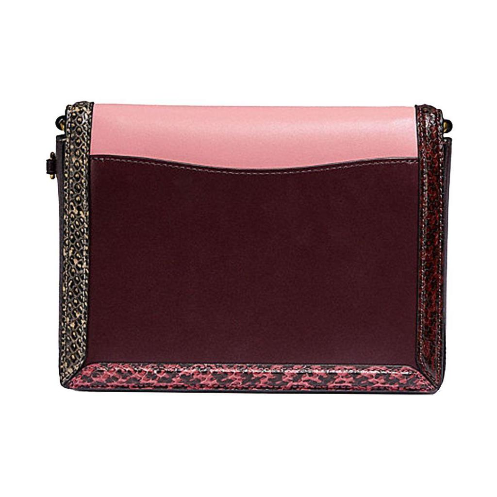 Coach X Jennifer Lopez Hutton 22 Adjustable Strap Flap Snake Print Leather Chain Bag Women Shoulder Bag C0805-B4S8Y