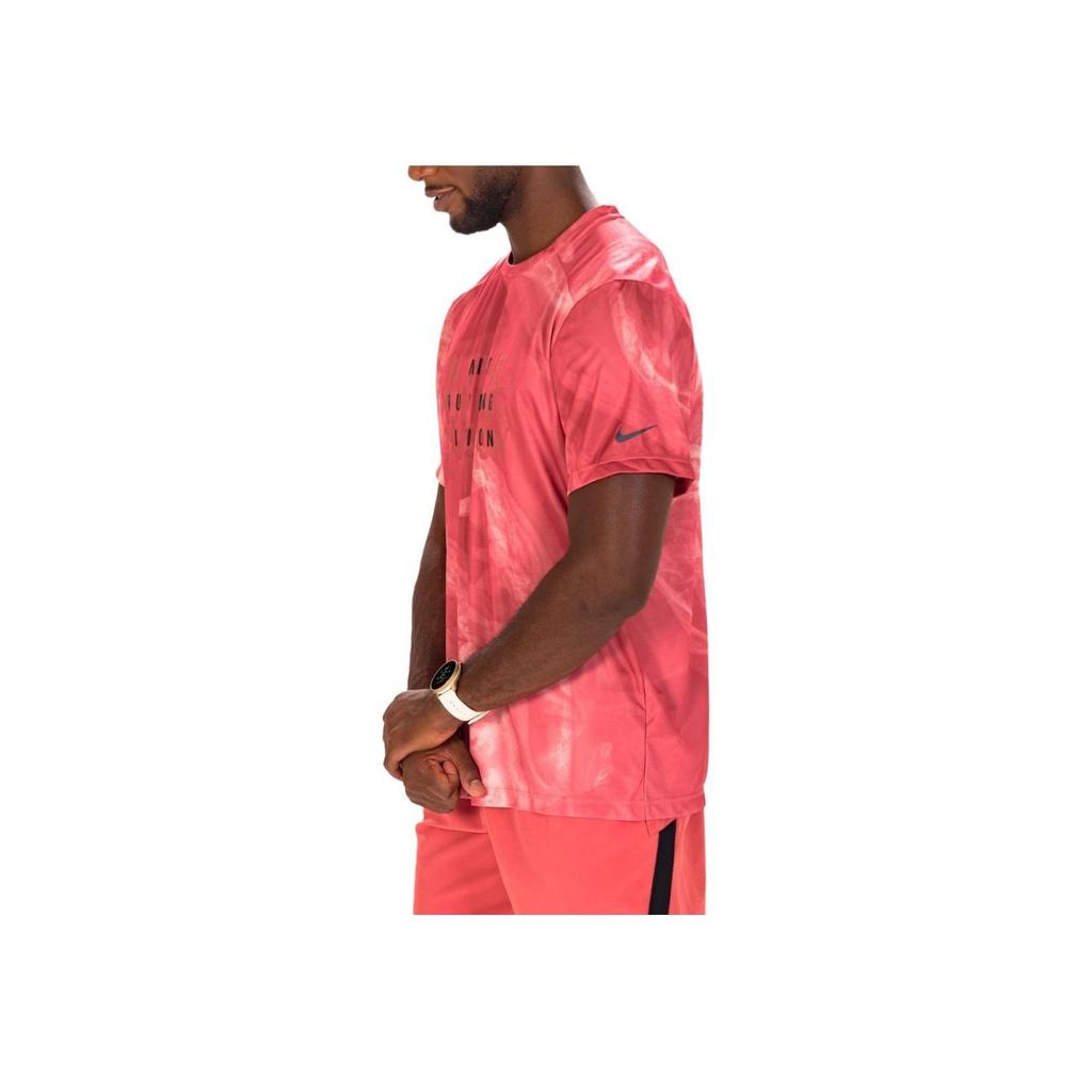 Nike Men's Dri-FIT Run Division Rise 365 T-Shirt Rose FB6880-655