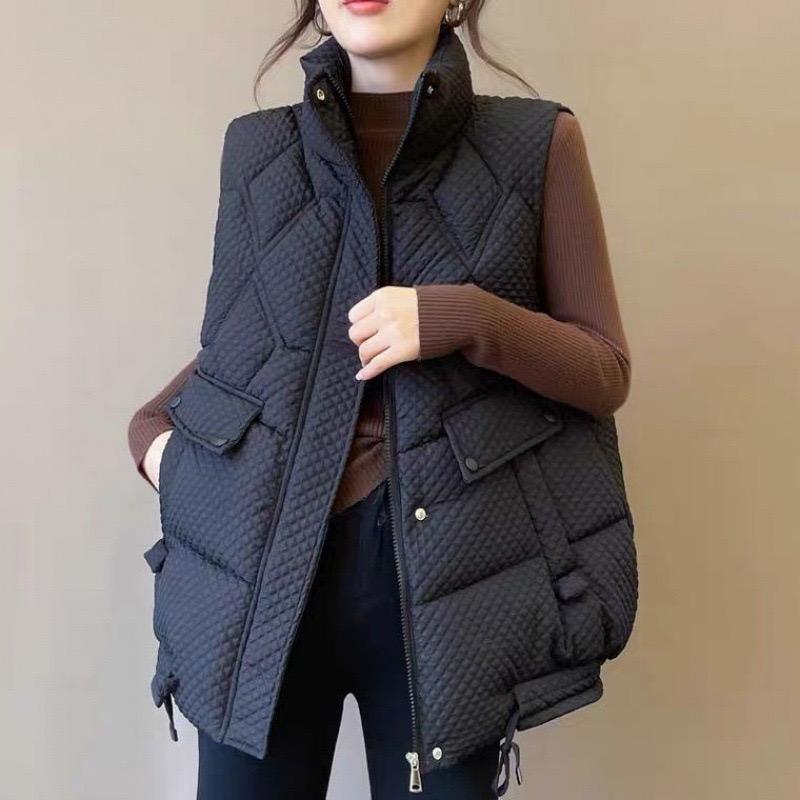 Down Cotton Vest Women's Thick Coat Vest