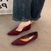 Autumn Women Flat Shoes 2026 New Fashion Ladies Elegant Soft Flat Heel Dress Ballerinas Shoes Low Heel Pumps Zapatos Mujer