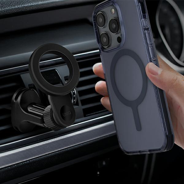 Uniq Magnetyczny Uchwyt Sam Trelixcar Air Vent Mount Czarny/Midnight Black