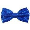 Nœud Papillon à Sequins Cravate de Scène Pour Homme Femme Mode Danse d'Équipe Nœud à Sequins Coloré Fête Brillant Sequins Nœud Papillon
