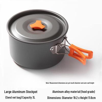 Portable Outdoor Camping Soup Pot