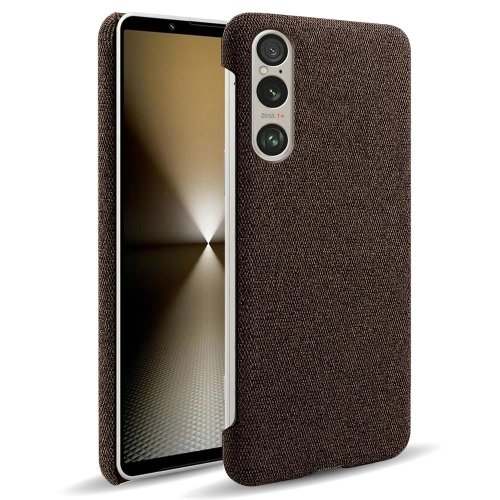 Für Sony Xperia 1 VI Hülle Stoff+PC Schutzhülle