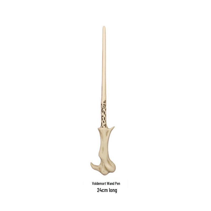Warner Bros. Harry Potter Wand Pen with Magic Wand Cap and Replaceable Refill - Metal Tip